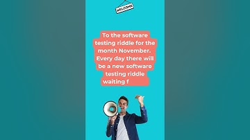 Welcome to the software testing riddle  #softwaretesting #testing