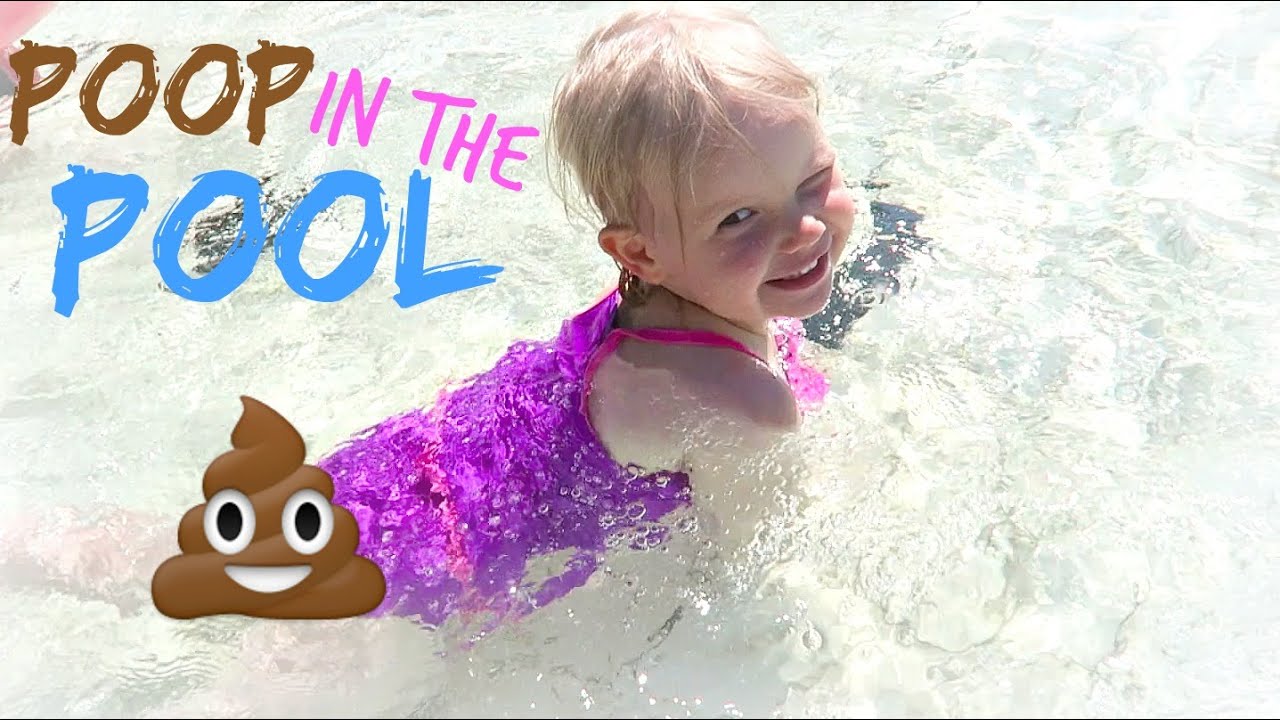 lol dolls poop in the pool