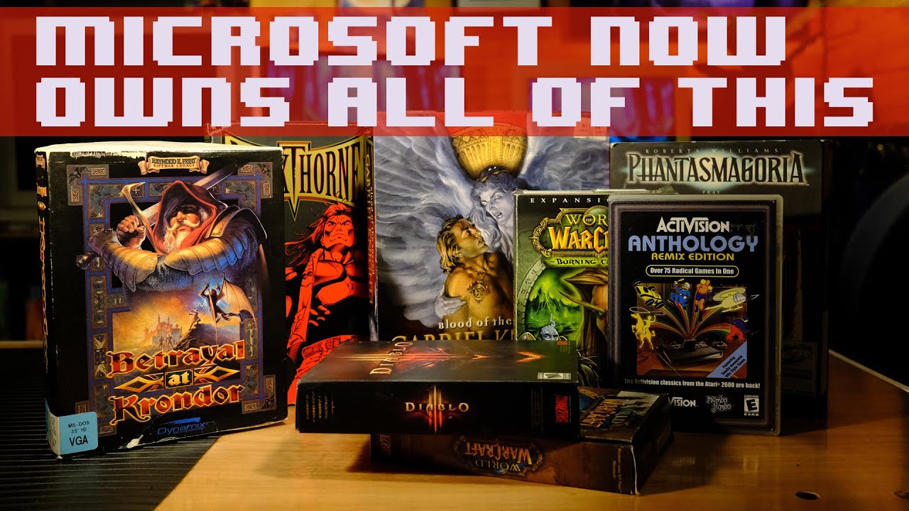 Microsoft Now Owns ALL These Games, Will Game Pass Become Video Game Netflix?