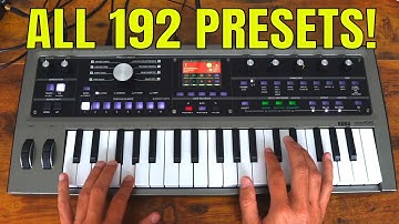 MicroKorg 2 | ALL FACTORY PRESETS (No Talk, No Edit)
