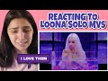 REACTING TO ALL OF LOONA'S SOLO MVs (I'M IN LOVE!!)