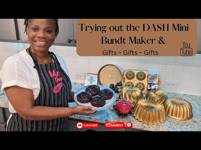 Dash Mini Toaster Oven Review + Dollar Tree Mini Bunny Cake Pan + Dash Mini  Bundt Maker 
