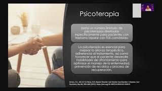 Tratamiento farmacológico del Trastorno bipolar y comorbilidad con el desorden por uso del alcohol