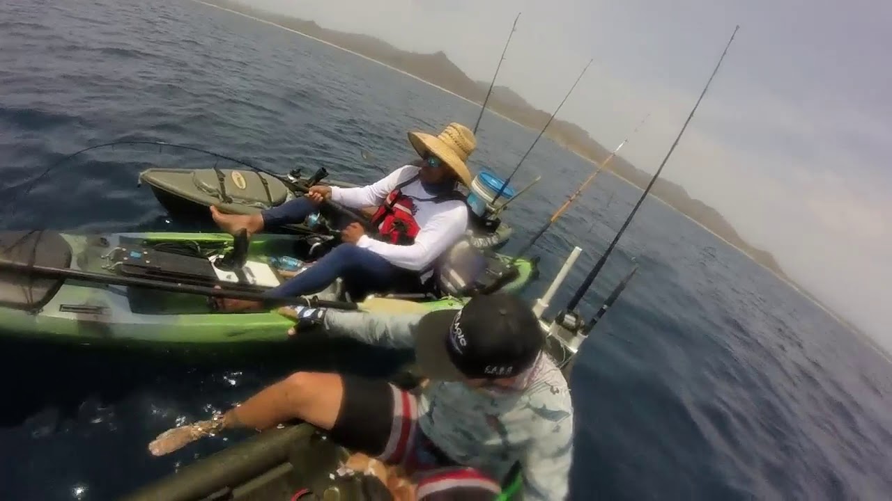 KAYAK FISHING EAST CAPE BAJA SUR (26/05/19) LOS CABOS , WARRIORS TEAM