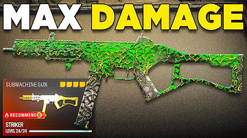 the *NEW* MAX DAMAGE STRIKER CLASS in MW3! (Best STRIKER Class Setup) - Modern Warfare 3