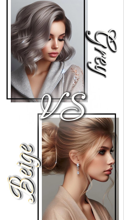 Grey Or Beige. Comment your fav 💋  #fashion #tiktok #2025 #shorts#beige #grey #بنات #new #لوخيروك