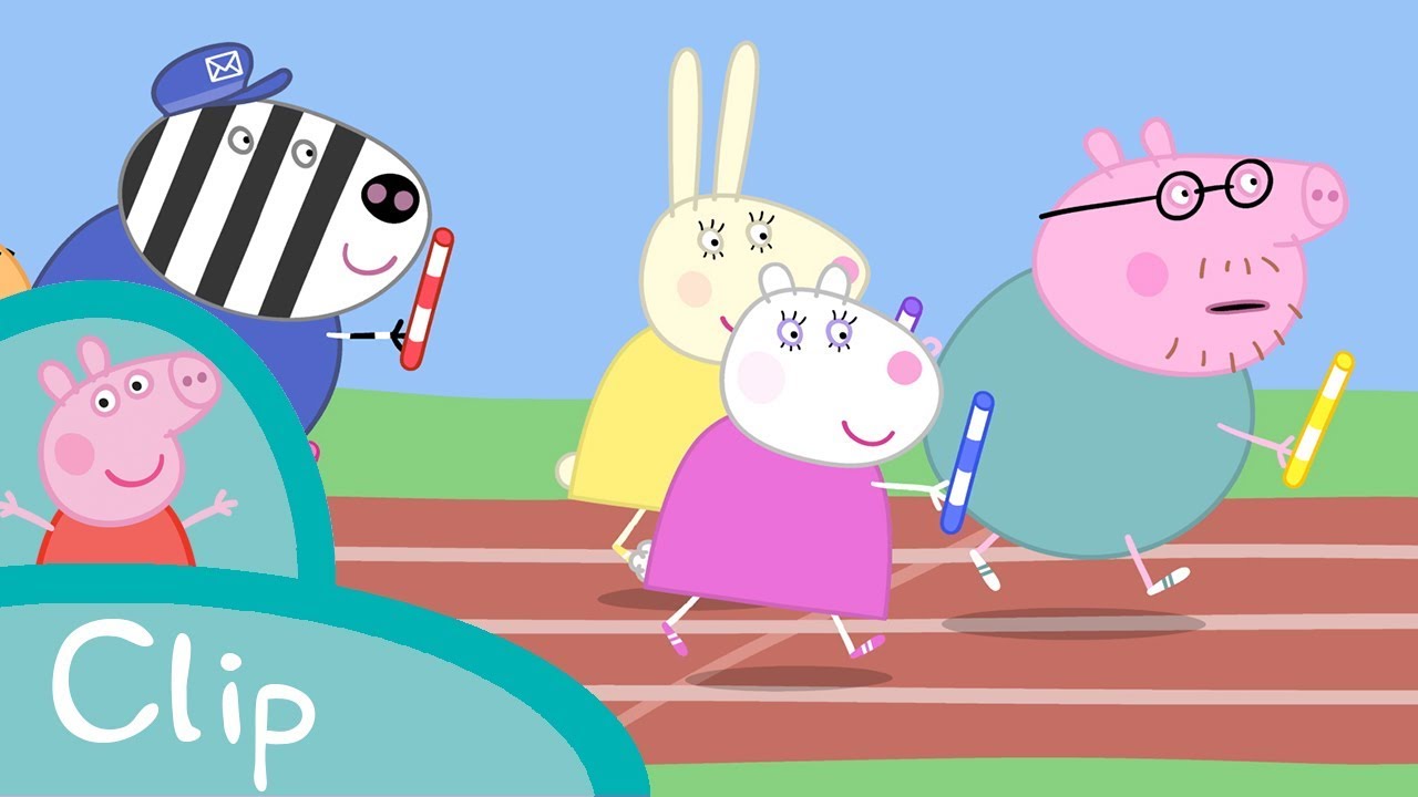 Peppa Pig Français | La course de relais