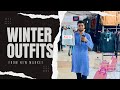 Budget winter shopping from new market  winter outfits 2023
