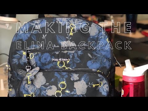 Making Padded Backpack Straps with Binding for the Trailblazer Backpack 