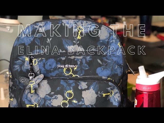 1307 Elina Backpacks (2 Sizes) PDF Pattern