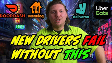 First Day Essential for New Doordash Uber Eats Deliveroo Menulog Drivers