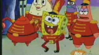 Spongebob dances while I play somewhat fitting music Resimi
