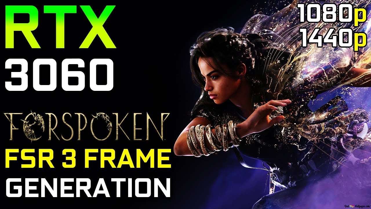 Forspoken | RTX 3060 12GB | FSR 3 Frame Generation | Native vs DLSS vs ...
