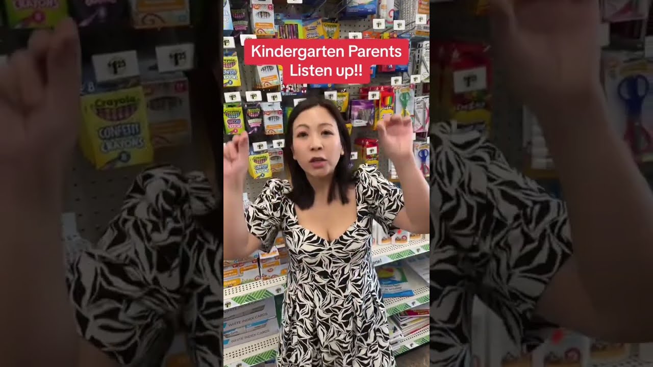 Kindergarten Parents Listen Up Tips For Back To School Shopping Crayons Part 2 