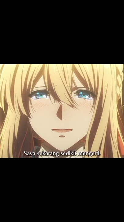 Violet bukan hanya mencari arti cinta tapi juga arti dirinya sendiri #VioletEvergarden #Anime #fyp