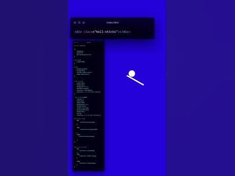 Rolling ball Animation using html css javascript #coding # ...