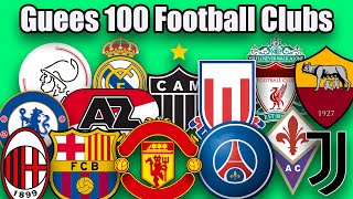 Guess 100 Football Club Logos in 10 Minutes (Football Quiz) screenshot 1