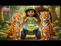 Chanson du Tigre - Tiger Song | French Nursery Rhymes for Kids | Galatta Kids | Animals Song