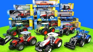Tractor Toys Unboxing for Kids: Bruder Animals Farm Playset | Ride on Toy Vehicles screenshot 2