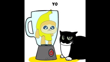 Thumbnail of Maxwell Cat vs Banana cat | Maxwell plays deadly game with Alphabet lore - Banana Smoothie complete