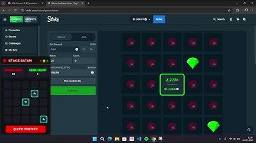 Using #stake mines FREE predictor bot to make $1000 bets ! 24 Mines Predict Showcase