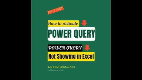 Hoe Power Query te activeren | Power Query wordt niet weergegeven in Excel #shorts #shortsfeed #s...