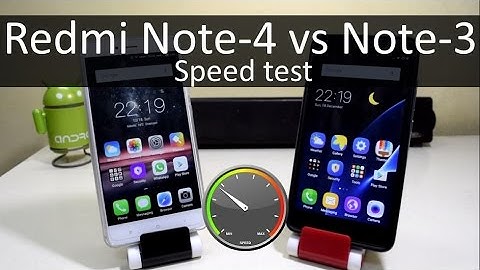 Xiaomi Redmi Note 4 vs Redmi Note 3 : Benchmark & Speed Test.