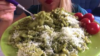 Pasta & Pesto Food \\ Шпинатная Паста С Песто (Асмр)