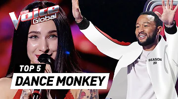 Best "DANCE MONKEY" Blind Auditions in The Voice