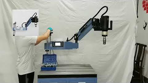 Universal arm type electric tapping machine Vertical automatic tapping machine Parts tapping machine