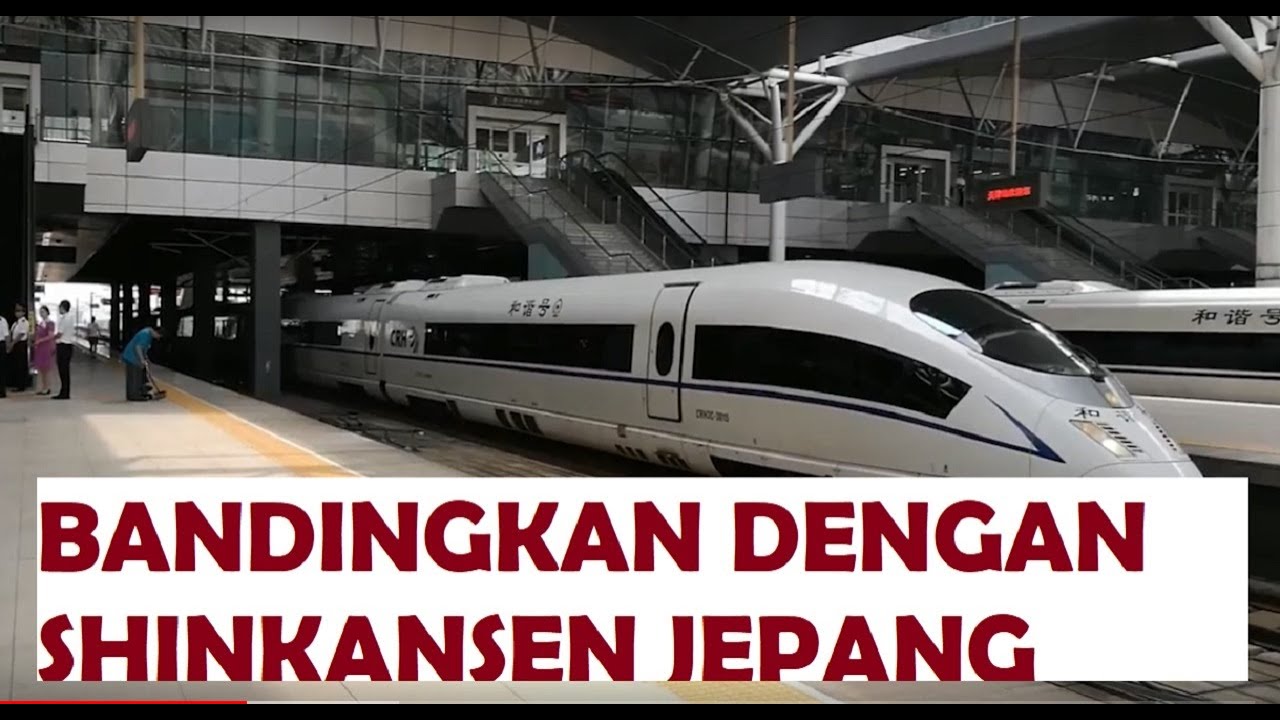 NAIK KERETA CEPAT CINA, TES SEGELAS TEH GOYANG GAK | PERSIS KERETA