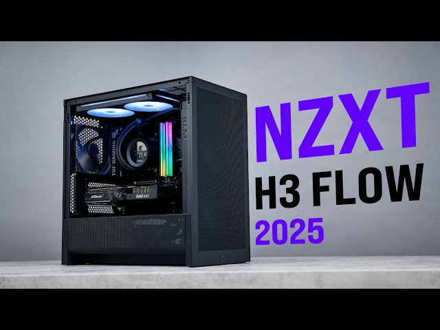 NZXT H3 Flow 2025 Review – Better Than the H5 Flow? - YouTube