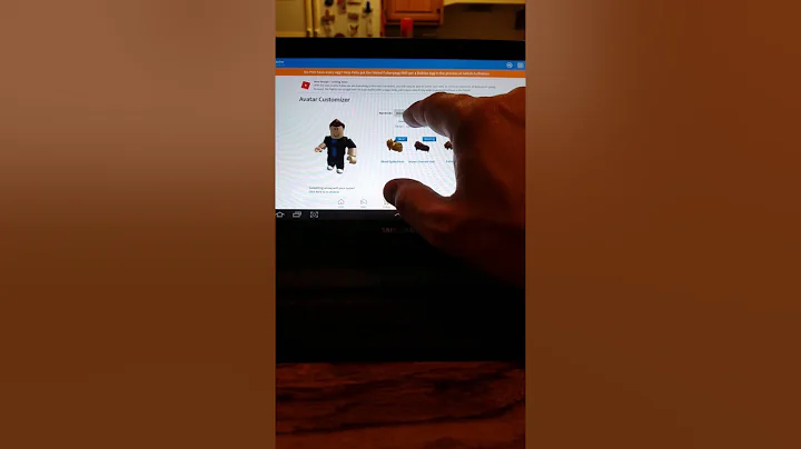 Dad learning how to play roblox!