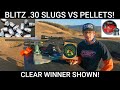 [ FULL AUTO HATSAN BLITZ .30 CAL ] NSA SLUGS VS JSB 50.15GR AT 75 & 100 YDS! BEST GROUP! PCP AIRGUN