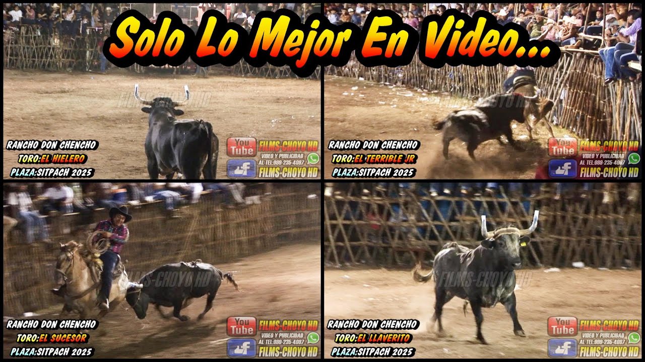 ‼️RANCHO DON CHENCHO EN EL FESTIVAL TAURINO DE SITPACH YUCATAN MARTES 6 DE MAYO DEL 2025‼️