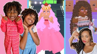 We Tried COLORFUL OUTFIT DRESS UP CHALLENGES In Roblox Fashion Famous...