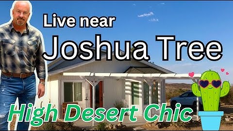Cool High Desert Weekend Home near Joshua Tree, close to Palm Springs and 2 hrs from LA.