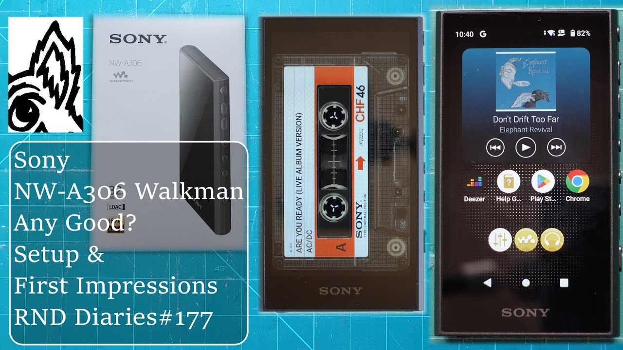 Sony NW A Walkman. Any Good? Setup & First Impressions. RND Diaries#