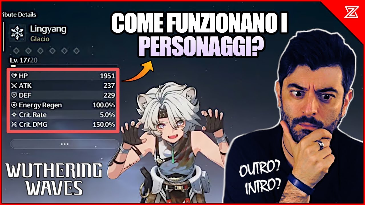 Come FUNZIONANO i PERSONAGGI di WUTHERING WAVES? [WuWa Ita]