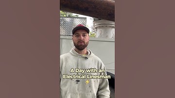 💡A Day with a Lineman: Big Bucks, Flexible Life 🛠️