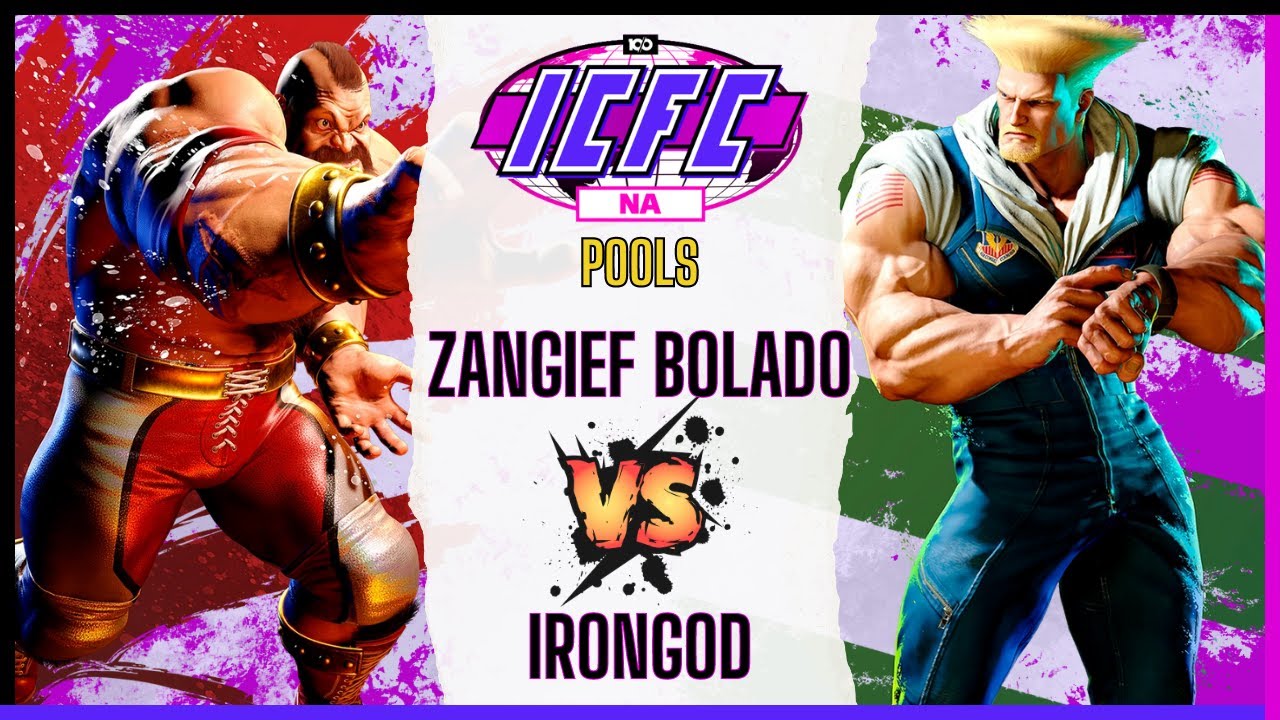 SF6 👊 Zangief Bolado (Zangief) vs IronGod (Guile) 👊 ICFC NA SF 2023 Week  2 - Pools - W. Round 2 