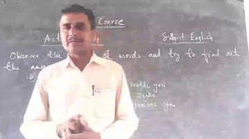 Bridge Course  Std. 7 English