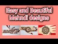 Easy and Beautiful Mehndi designs For Eid/#Mehndi design #trendy design