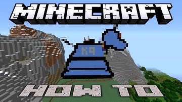Minecraft ~8 Bit~ HOW TO : K9 ~Doctor Who~ ( Tutorial ) /W Killerkev