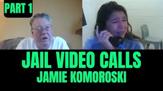 Full Jail Video Calls of Jamie Komoroski Part 1 - Charged with DUI resulting in Death of New Bride