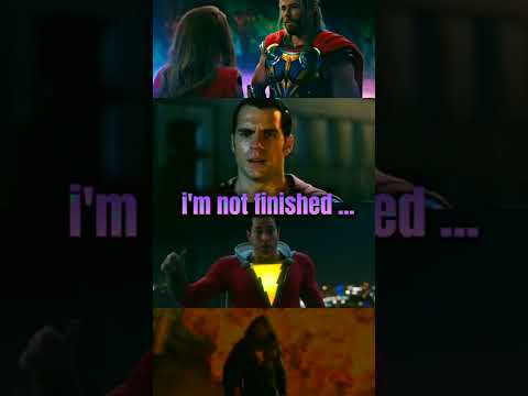 Thor Vs Superman Vs Shazam Vs Black Adam ☠⚡Please Subscribe 🦅⚡#thor #shazam #blackadam #superman