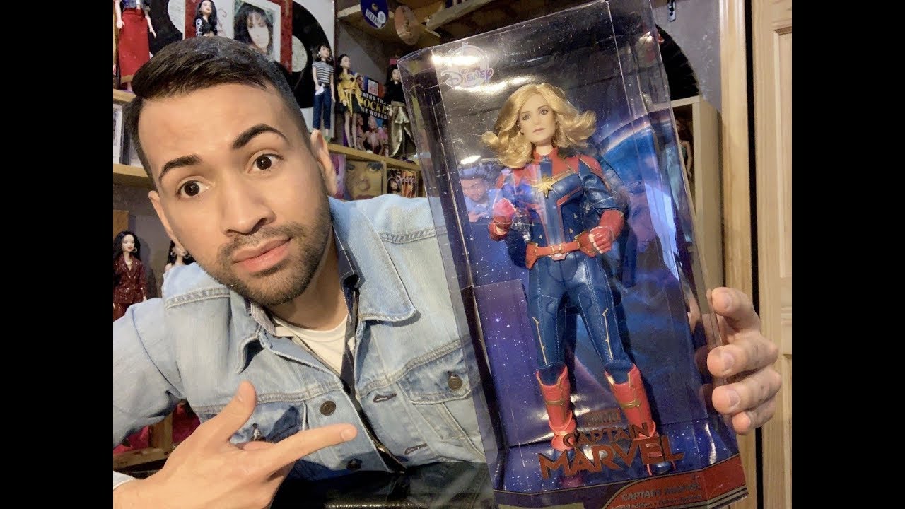 disney captain marvel doll