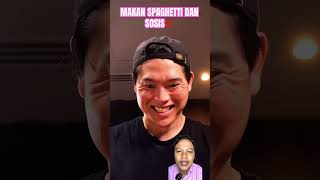 MAKAN SPAGHETTI DAN SOSIS⁉️ food mukbang cooking recipe noodles phonk phonkmusic music