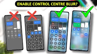 Enable Blur In Control Center in Any Redmi, Poco & Xiaomi Device? screenshot 5