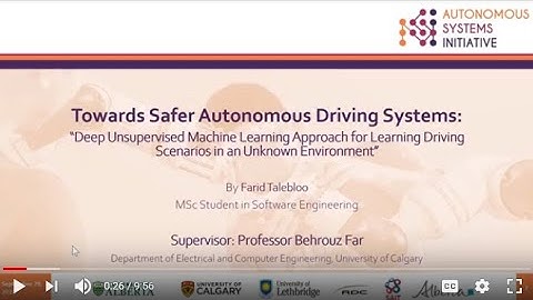 Towards Safer Autonomous Driving Systems